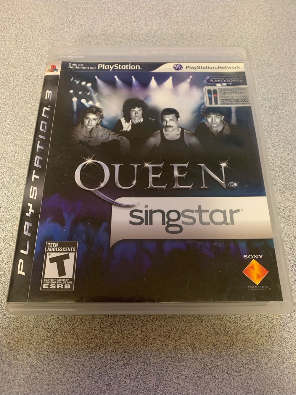 Sony PlayStation 3 PS3 SingStar Queen Karaoke Game – CIB complete -mic required